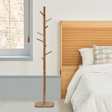 오션웰리빙 사각 스탠드 행거, 브라운