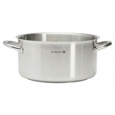 de Buyer 畢耶 PRIM'APPETY系列 雙耳不鏽鋼湯鍋, 1個, 24cm