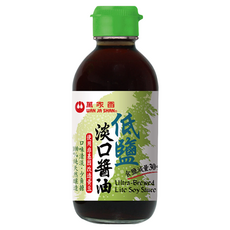 萬家香 低鹽淡口醬油, 200ml, 1瓶