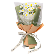 투코비 모루 꽃다발 만들기 DIY키트 세트, 1세트, 05 데이지