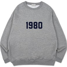 Wannabe 1980 寬鬆版型 刷毛 大學T