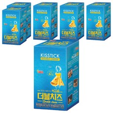 롯데햄 키스틱 더블치즈 소시지, 600g, 6개