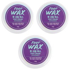 光腳霜蠟, 1入, 3個