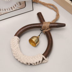 Lead home 招財萬事亨通 金錢運 財運 幸運 牛鼻環 風鈴 絲線, 混合色