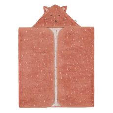 Trixie 動物造型有機棉連帽浴巾 甜笑貓咪 70x130cm, 1件