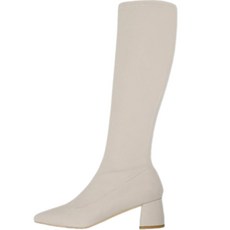 슈카르페 스키니 세미 기모 롱부츠 8cm