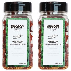 딜리셔스마켓 베트남 고추, 80g, 2개