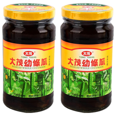 大茂 幼條瓜 調味聖品 早餐的絕配, 375g, 2罐