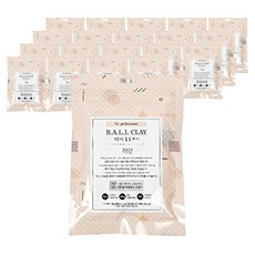 專業用圓球黏土 單色, 20個, 白色