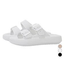 LECAF [Lecaf] 雙魔鬼氈 EX 拖鞋 LE4S020, 260, 淺灰色(LE4S020GRY)