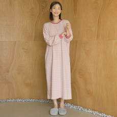 PALAN 女款粉彩條紋長版連身裙