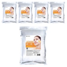 LINDSAY 頂級維他命軟膜粉 專家製作, 冰涼 硅藻土清潔毛孔, 1000入, 5包