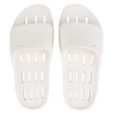 paperplaneskids 兒童低腳背防滑衛浴拖鞋, 1個, 白色