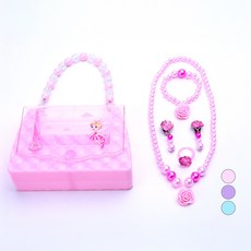 珍珠飾品4件組+手提包