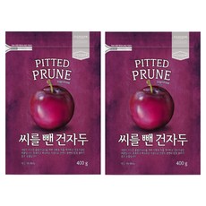 리치팜너트 씨를 뺀 건자두, 400g, 2개