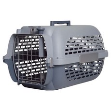 dog it 旅行提籃 堅固耐用 輕便易上手 灰色, 中, 1個