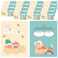 다다 소소펀 초등노트 영어 넓은칸, 랜덤발송, 32개