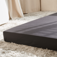 BEARBED 熊棉吸濕排汗三折透氣床墊 180 x 90cm 8cm 黑色