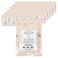 전문가용 볼클레이 낱색, 30개, 하양