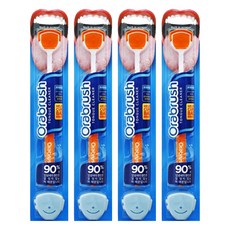 aurabrush 舌頭清潔劑橙色, 4個