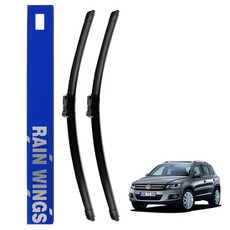 RAIN WINGS 雨刷組 駕駛座位款+副駕座位款, 1組