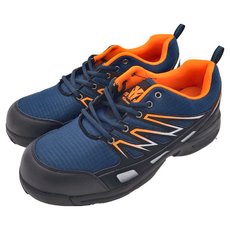 Hanama 悍馬 H-3003 男款超輕量玻璃纖維護趾防穿刺防護鞋, 29cm, 藍色