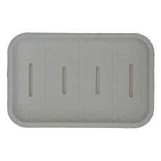 日式肥皂盒 8入組, ABS材質, 耐用, 防水, 防滑底部, 穩固放置, 鏤空孔洞, 輕鬆排水, NC17881142, 1個