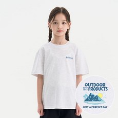 아웃도어프로덕츠 키즈 백 그래픽 반소매 티셔츠 OD269ISS23