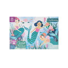 mudpuppy 閃亮拼圖 美人魚, 100片, 1組