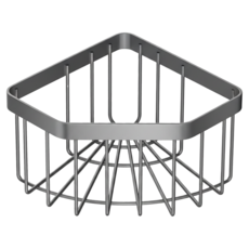 304不鏽鋼通風免釘瀝水籃, 灰色, 1個