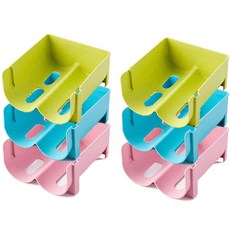 飲料置物架 3款*2入組合, 混合