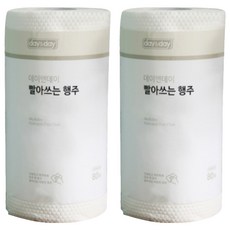 day&day 可水洗廚房紙巾 L號, 80張, 2捲