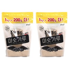 태광선식 블랙푸드가 들어간 미숫가루, 2개, 1.2kg