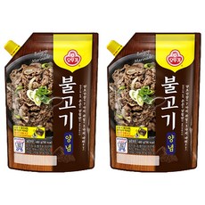 OTTOGI 不倒翁 袋裝烤肉調味醬包, 2包, 480g