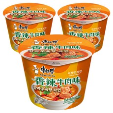캉스푸 향라우육향 컵라면 108g, 3개