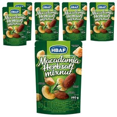 HBAF 香草鹽綜合堅果, 190g, 6包