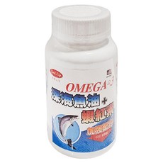 good Life 得意人生 Omega 3深海魚油 + 蝦紅素 軟膠囊, 60顆, 1罐