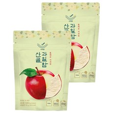 에코맘의산골이유식 산골 과일참 통째로 사과칩, 10g, 2개