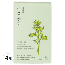 바라기 약쑥 캔디, 4개, 45g, 4개