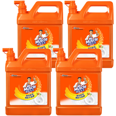 Mr Muscle 威猛先生 潔廁劑加崙桶 強效除垢 清新不刺鼻, 3.785L, 4桶