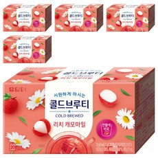 담터 콜드브루티 리치캐모마일, 1g, 20개입, 5개