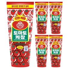 오뚜기 토마토 케챂, 500g, 5개