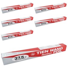 TW 天王 鋁箔, 6盒, 750cm