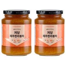 CHOLOCWON 低糖濟州漢拏峰茶, 2個, 1入, 530g