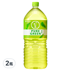 ITO EN 伊藤園 PURE 大罐綠茶, 2L, 2瓶, 1入