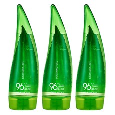 HOLIKA HOLIKA 96%蘆薈鎮靜保濕凝膠, 55ml, 3瓶