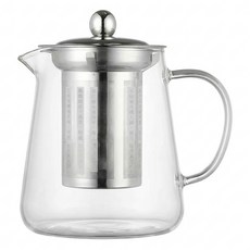 M6608A-2 明火茶水分離泡茶壺, 750ml, 1個, 透明
