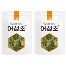 자연초 어성초차, 200g, 1개입, 2개