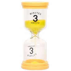 포포팬시 미니 모래시계, 옐로우 3분