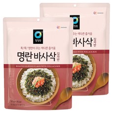 대상 명란맛 바사삭김 김자반, 50g, 2개